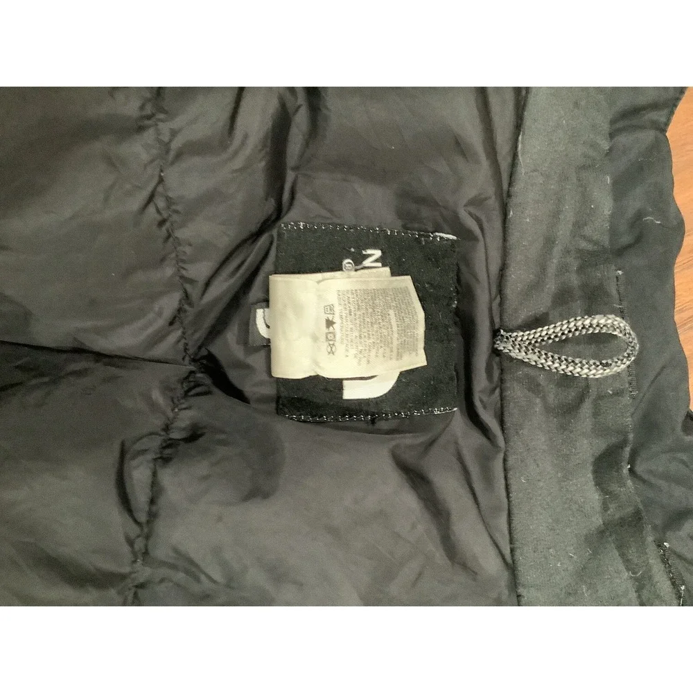 The North Face Jacket Boy's Large Black Goose Down Hyvent Hiking Windproof